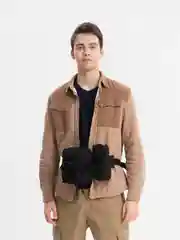 Угольный сумка поясная тактическая