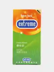 Салатовый презервативы Extreme тонкие, с различными эффектами и рельефом, латекс, 10-12 штук