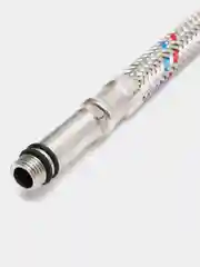 Подводка гибкая для смесителя 1/2 ", М 10 х 35 мм, штуцер-гайка, 2 штуки