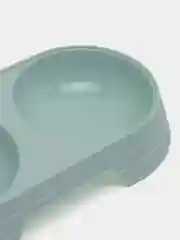 Голубой миска для кошек и собак, двойная, пластиковая
