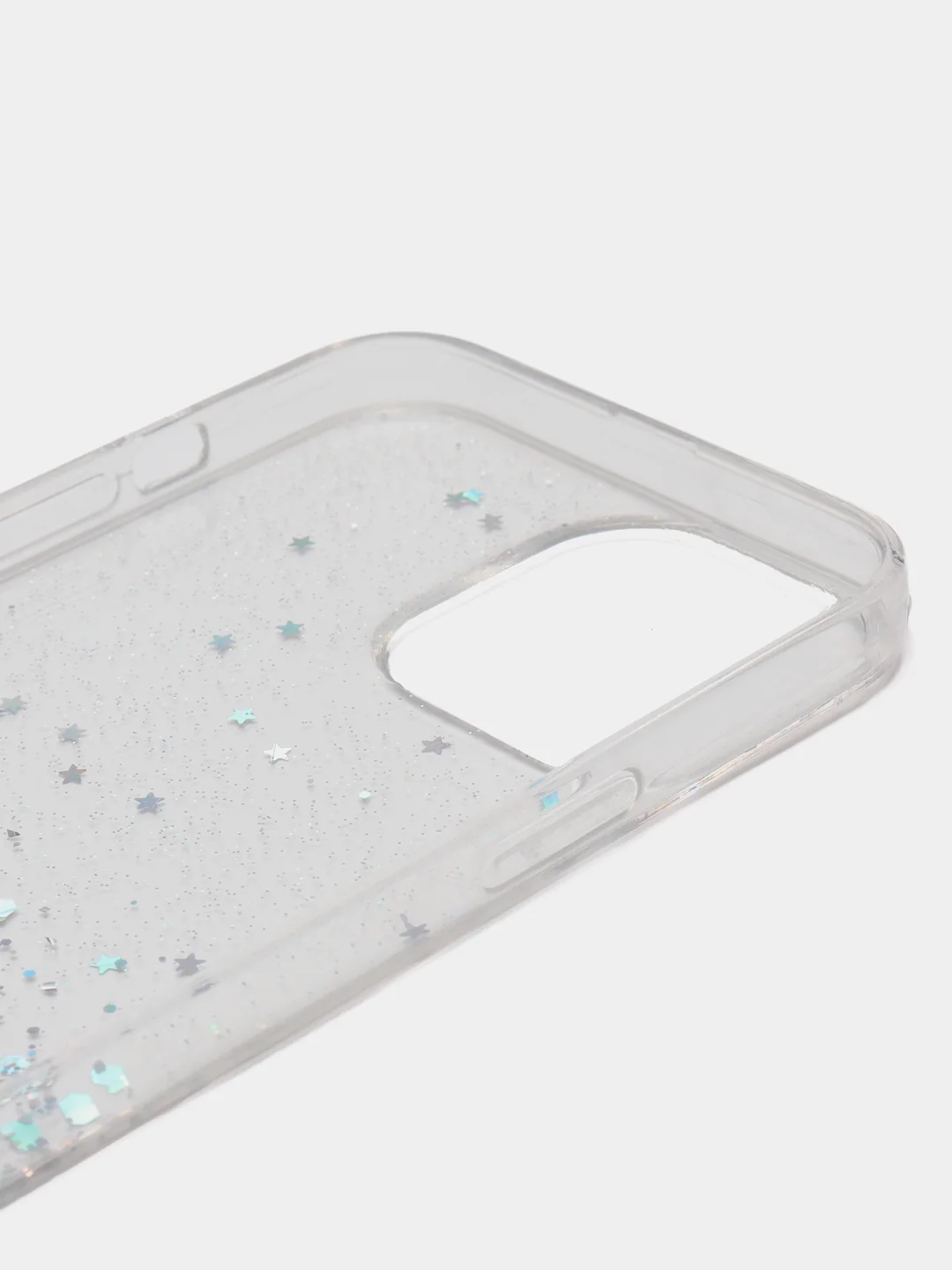 Белый прозрачный чехол для iPhone 11, 12, 13, 14, Pro, Max, силиконовый, блестящий