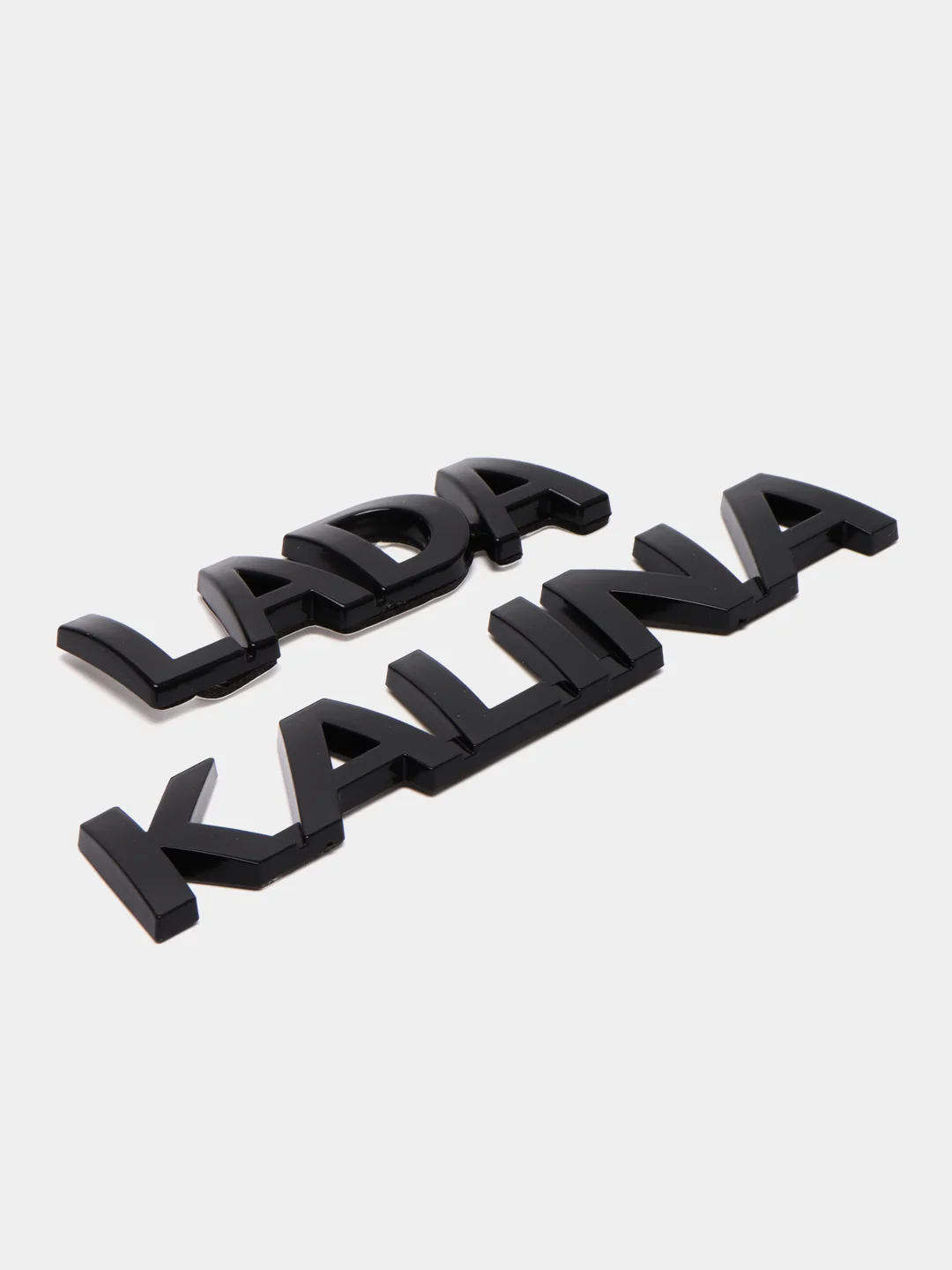 Комплект задний Black Edition, шильдики на крышку багажника Лада Калина2
