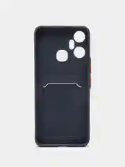 Морской чехол для Infinix Smart 6 Plus, с карманом для карт (Смарт 6 Плюс)