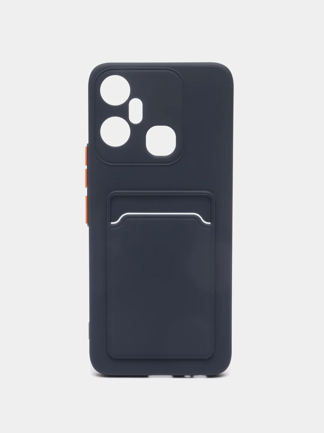 Морской чехол для Infinix Smart 6 Plus, с карманом для карт (Смарт 6 Плюс)
