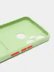 Лесной зеленый чехол для Infinix Smart 6 Plus, с карманом для карт (Смарт 6 Плюс)