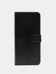 Черный чехол-книжка с магнитной застежкой для Xiaomi Redmi 9A, Сяоми Редми 9А