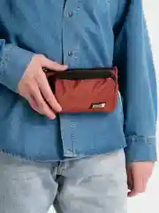 Бордовый поясная сумка