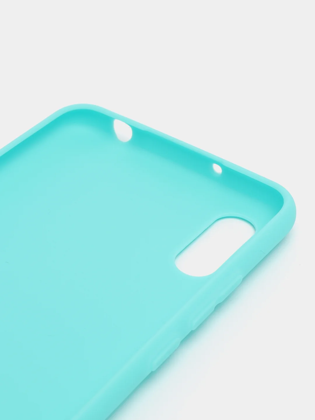 Бирюзовый чехол Xiaomi Redmi 9A силиконовый матовый