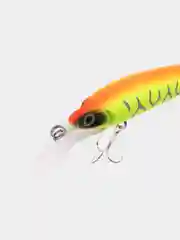Оранжевый воблер Crystal 3D deep diver jointed