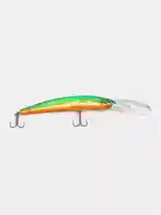 Зеленый воблер CRYSTAL 3D DIVER JOINTED  PRISM FINISH