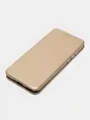 Золотой чехол-книжка для Huawei Honor Y8P, Honor 30 i, P Smart S, Хонор 30 i, экокожа