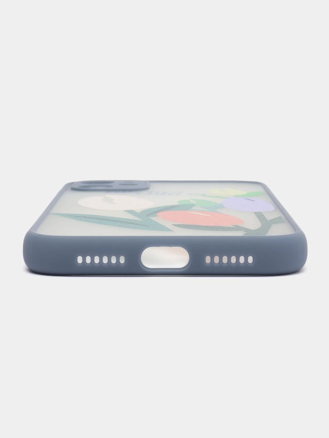 Аметистовый чехол на Айфон (iPhone) 11, XR, 7, 8 Plus, SE, 12, 13, 14, 15 Pro Max, пластиковый