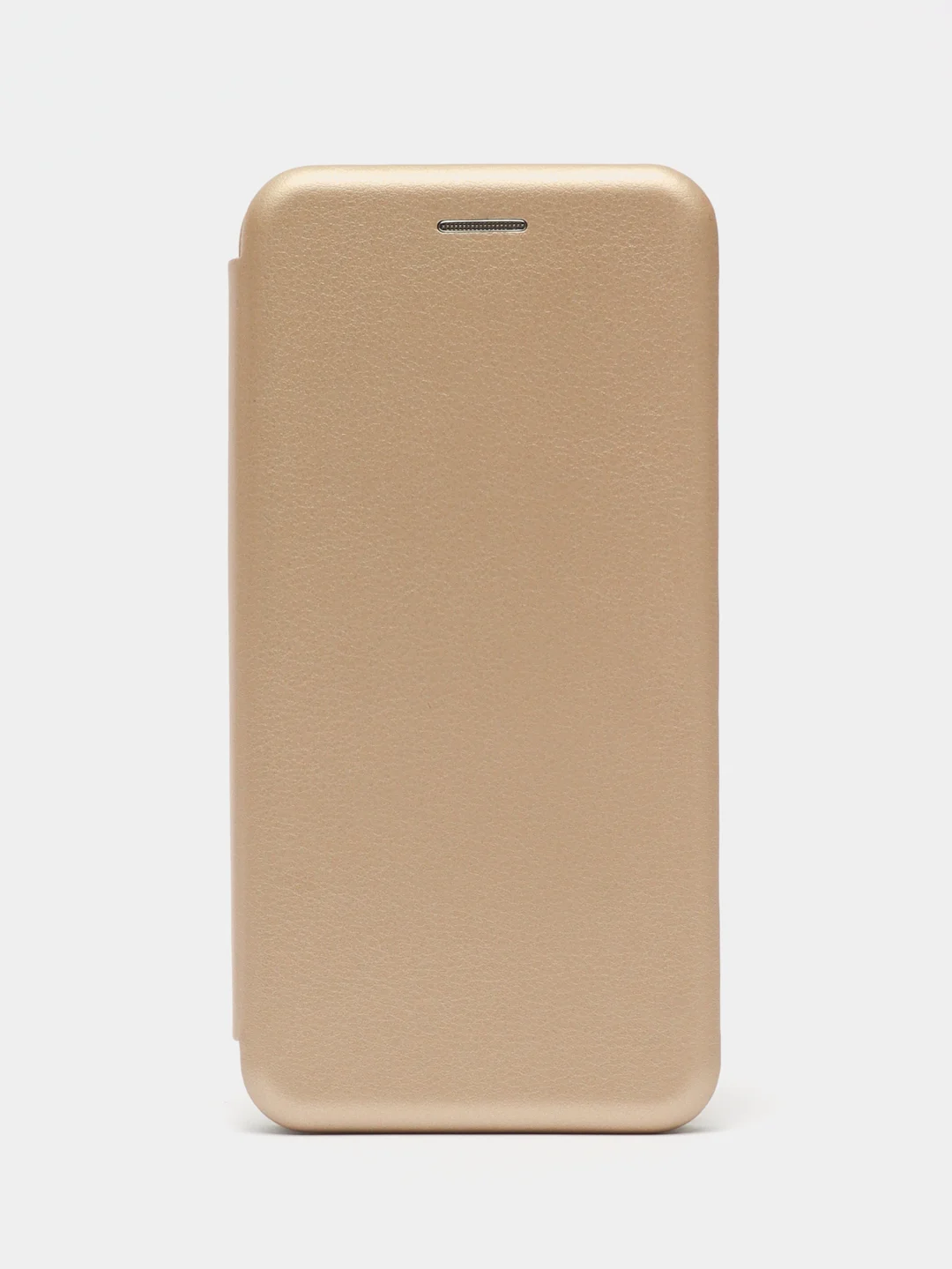 Золотой чехол-книжка для Huawei P40, P 40, экокожа