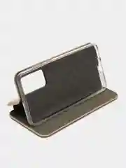 Золотой чехол-книжка для Huawei P40, P 40, экокожа