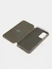 Золотой чехол-книжка для Huawei P40, P 40, экокожа
