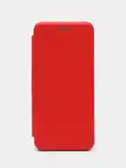 Красный чехол-книжка для Huawei Honor Y8P, Honor 30 i, P Smart S, Хонор 30 i, экокожа