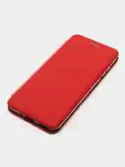 Красный чехол-книжка для Huawei Honor Y8P, Honor 30 i, P Smart S, Хонор 30 i, экокожа