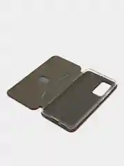 Бордовый чехол-книжка для Huawei P40, P 40, экокожа