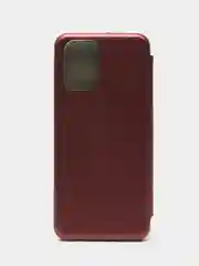 Бордовый чехол-книжка для Xiaomi Redmi Note 10 / Note10 / Сяоми редми ноте 10