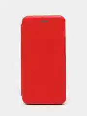 Красный чехол-книжка для Huawei P40, P 40, экокожа