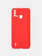 Красный силиконовый чехол для Itel Vision 2S (Ител Вижен 2С), силиконовый