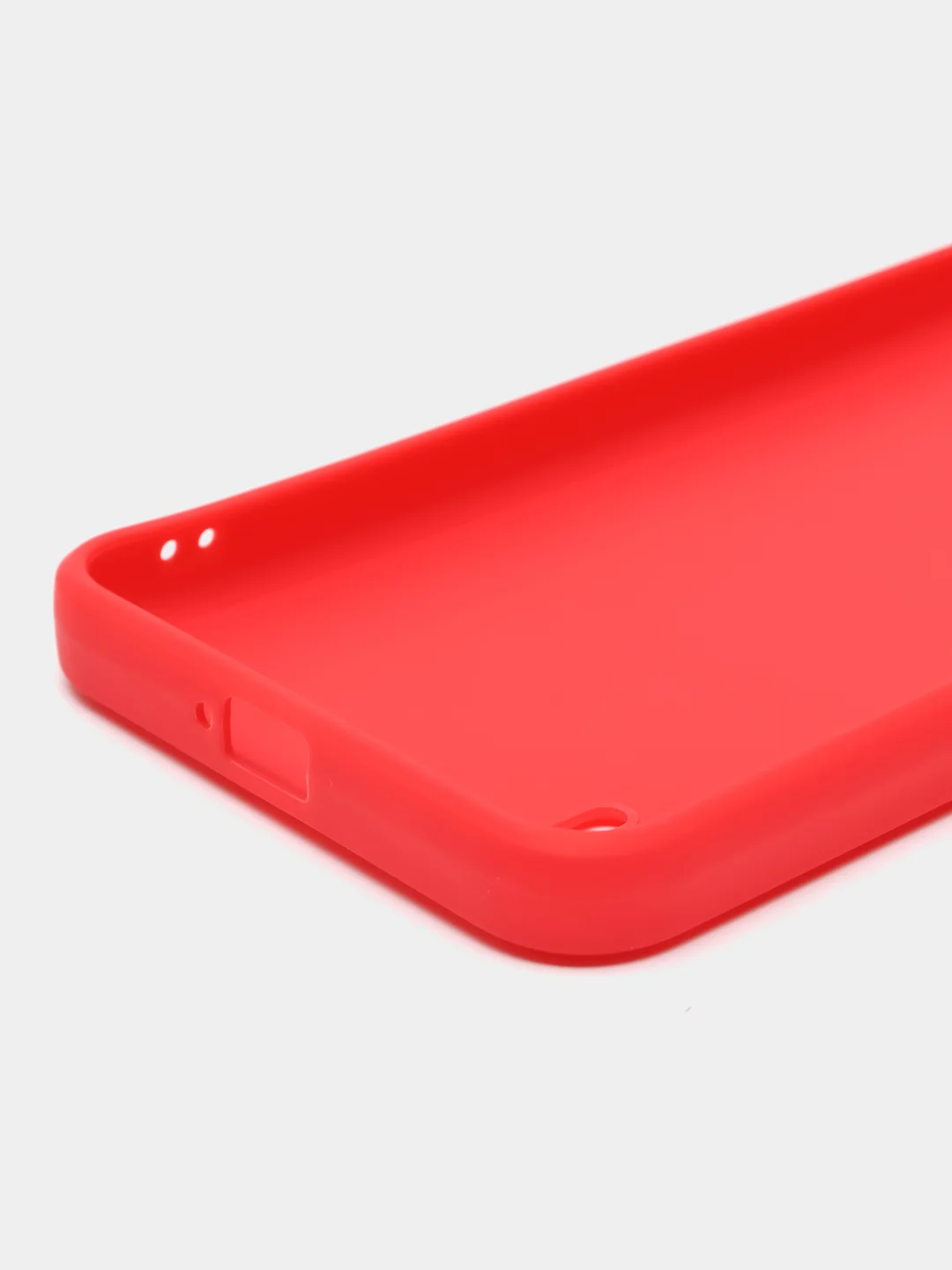 Красный силиконовый чехол для Itel Vision 2S (Ител Вижен 2С), силиконовый