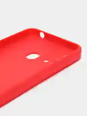 Красный силиконовый чехол для Itel Vision 2S (Ител Вижен 2С), силиконовый