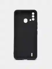 Черный силиконовый чехол для Itel Vision 2S (Ител Вижен 2С), силиконовый
