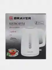 Чайник электрический Brayer, 2 л, BR1058WH