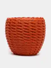 Медный кашпо для декора, из ротанга 5, 7, 12 л