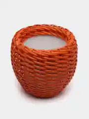 Медный кашпо для декора, из ротанга 5, 7, 12 л