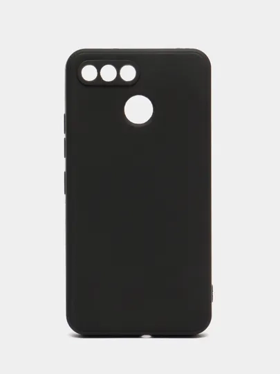 Чехол для Itel A25 (Ител А25), силиконовый, матовый, с защитой камеры