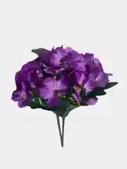 Аметистовый искусственные цветы. Фиалки (букет). Композиция