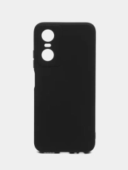 Чехол для Tecno Pop 6 Pro (Техно Поп 6 Про), силиконовый, с защитой камеры