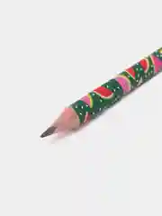 Тёмно-зелёный карандаш чернографитный Happy Graphix НВ, трёхгранный, 2 мм
