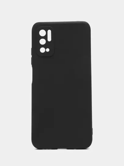 Белый чехол силиконовый для Redmi Note 10T ,Note 10 5G ,POCO M3 Pro (Редми нот 10, поко м3)