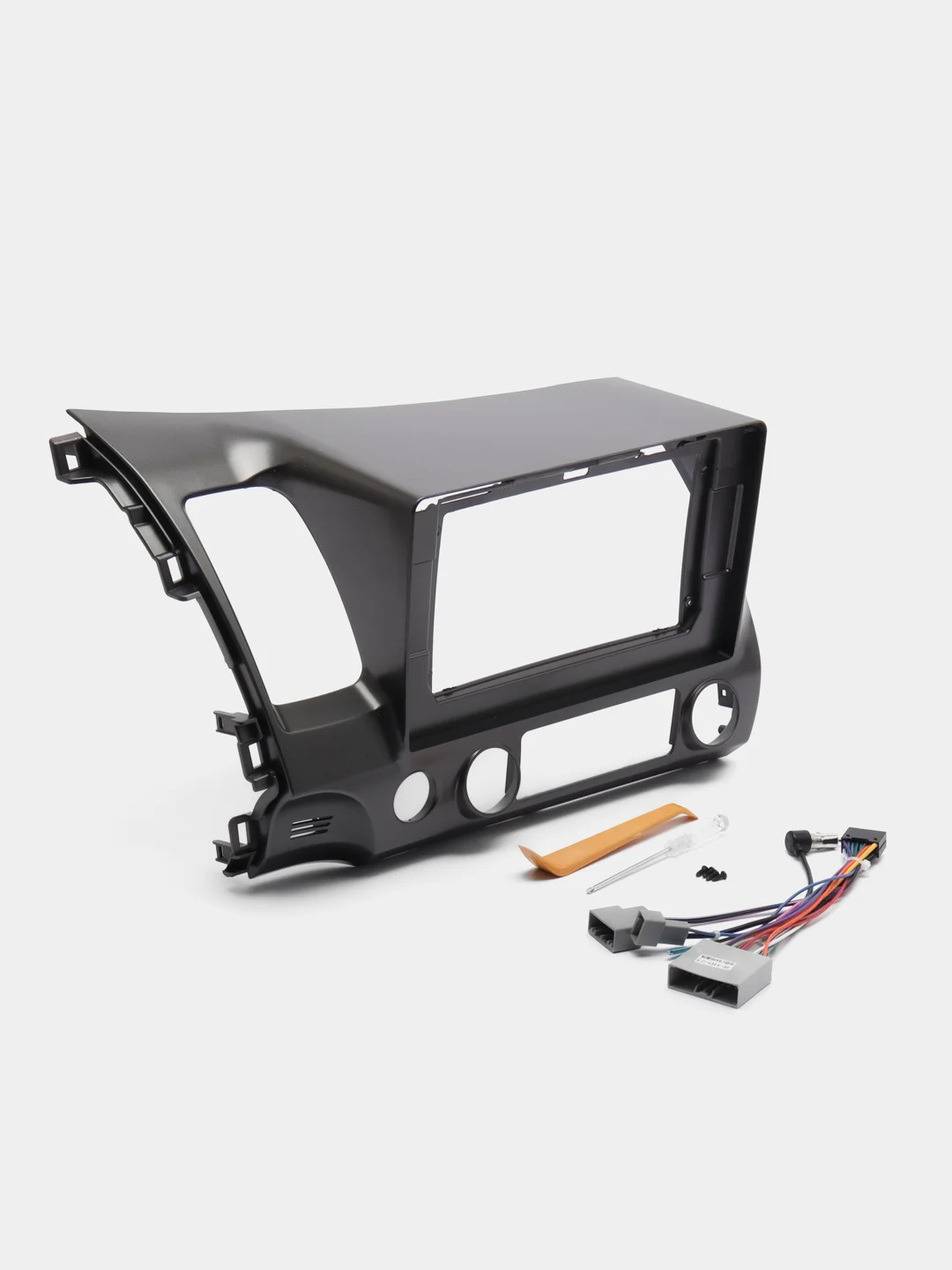 Рамка переходная для магнитол Volkswagen/Toyota/Kia/Hyundai/Ford/Subaru 2 din c проводом