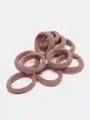 Коралловый меланж резинки для волос 3см и 4см/ Бесшовные резинки для волос 3см и 4см