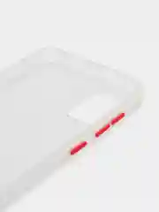 Белый чехол для Samsung A31 с окантовкой