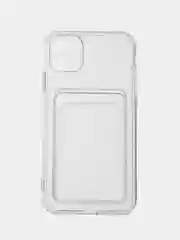 Чехол с карманом для карт, на iPhone 11