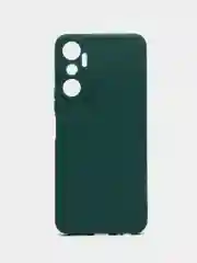 Черный чехол для Infinix HOT 20 (Инфиникс Хот 20 ), прозрачный, силиконовый