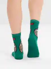 Лесной зеленый носки мужские, длинные