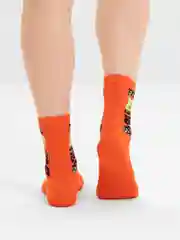 Рыжий носки мужские, длинные