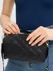 Черный сумка женская через плечо