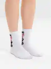Белый носки мужские, длинные