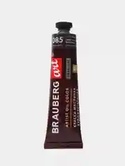 Краска масляная художественная для рисования BRAUBERG ART 46 мл УМБРА НАТУРАЛЬНАЯ, 191443