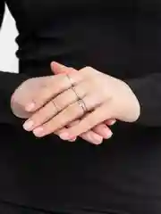 Кольца, набор 4 штуки