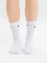Белый носки белые, высокие