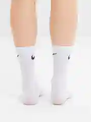 Белый носки белые, высокие