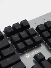 Серый игровая клавиатура Oklick 970G Dark Knight / 969G SHOTGUN, механическая